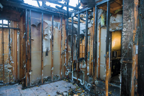 Professional Fire Damage Assessment technician working in Vestavia Hills, AL